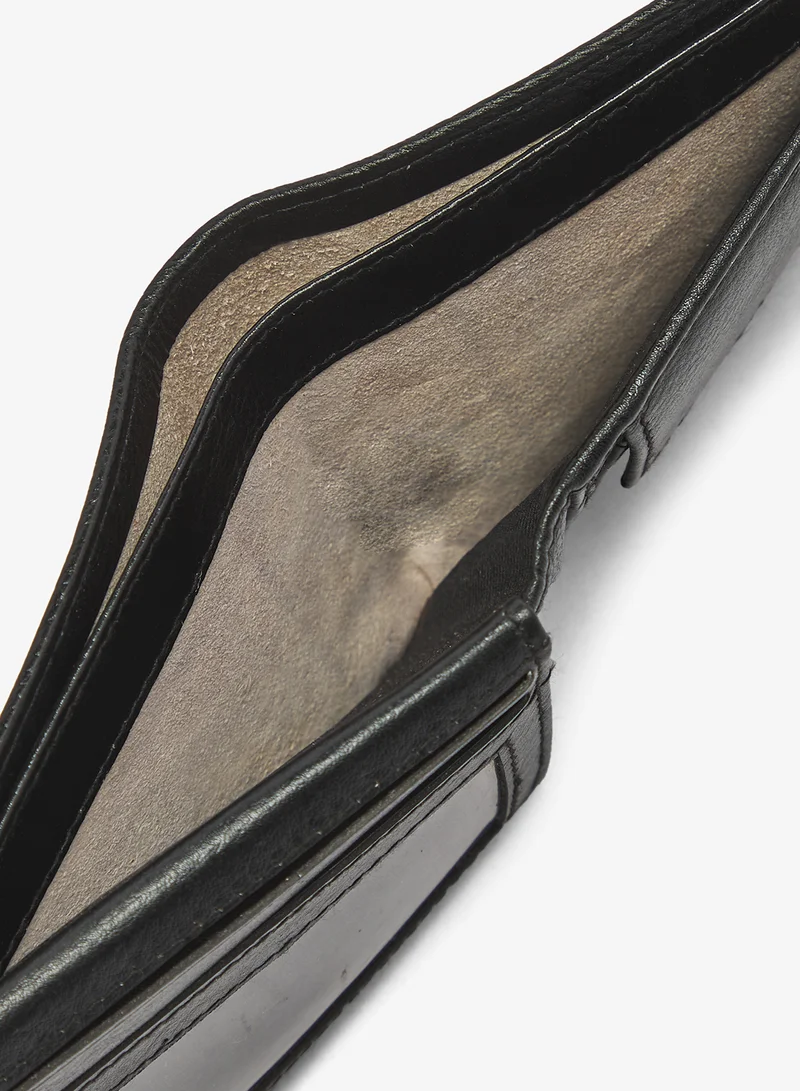 Robert Wood  Genuine Leather Textured Bi-Fold Wallet for Men | Best Price UAE
